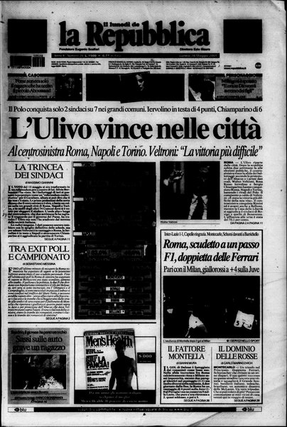 Il lunedì de La repubblica